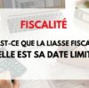 date limite liasse fiscale