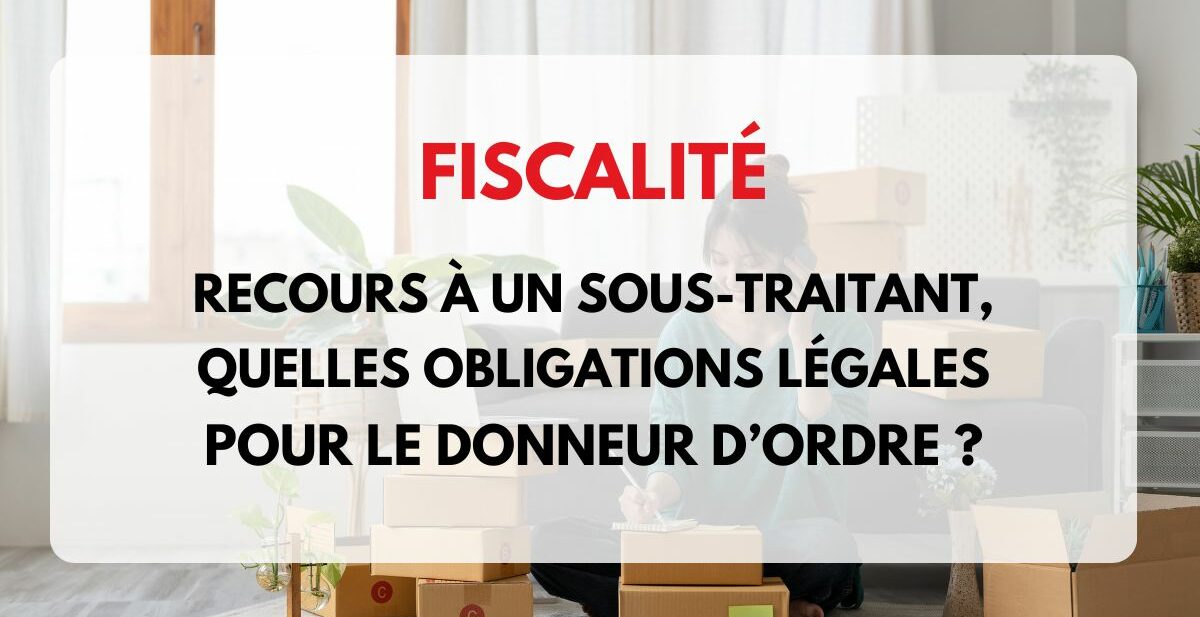 obligations légales sous-traitant