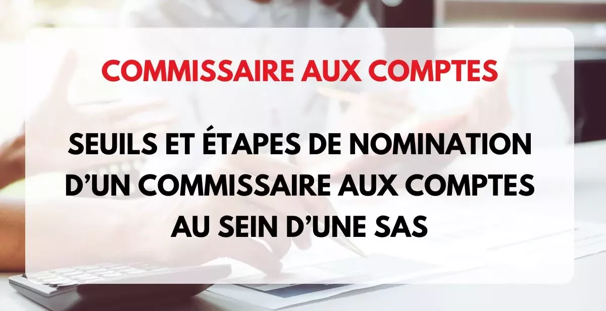 commissaire aux comptes SAS