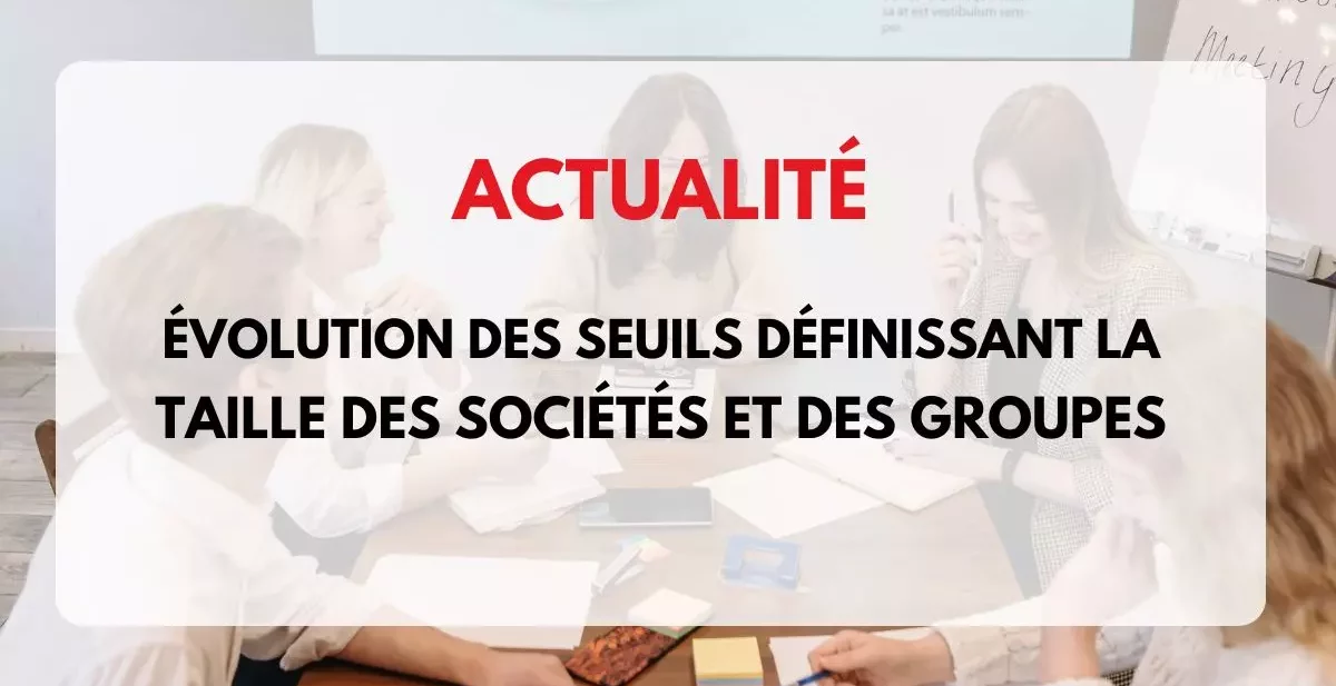 évolution seuils des entreprises